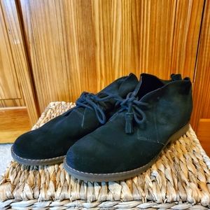 Black Hush Puppies Desert Boot Size 10